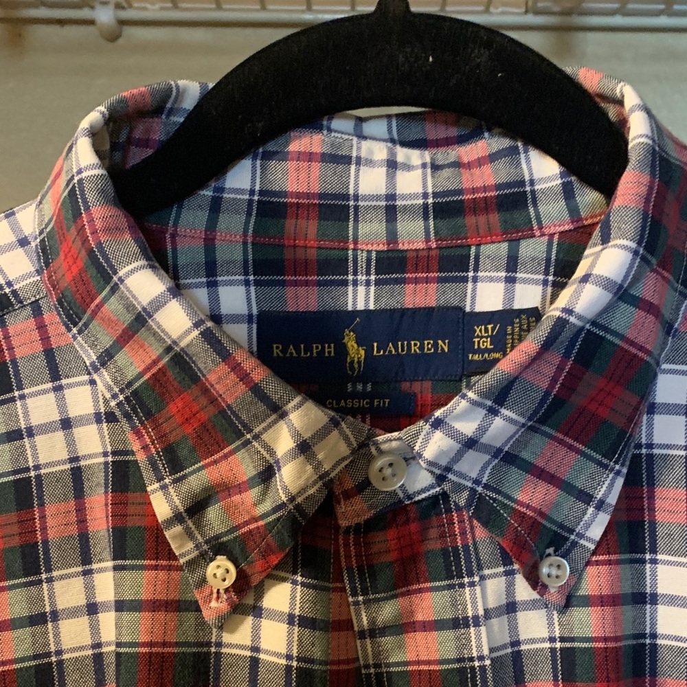 Ralph Lauren Men's Multicolor Plaid Shirt